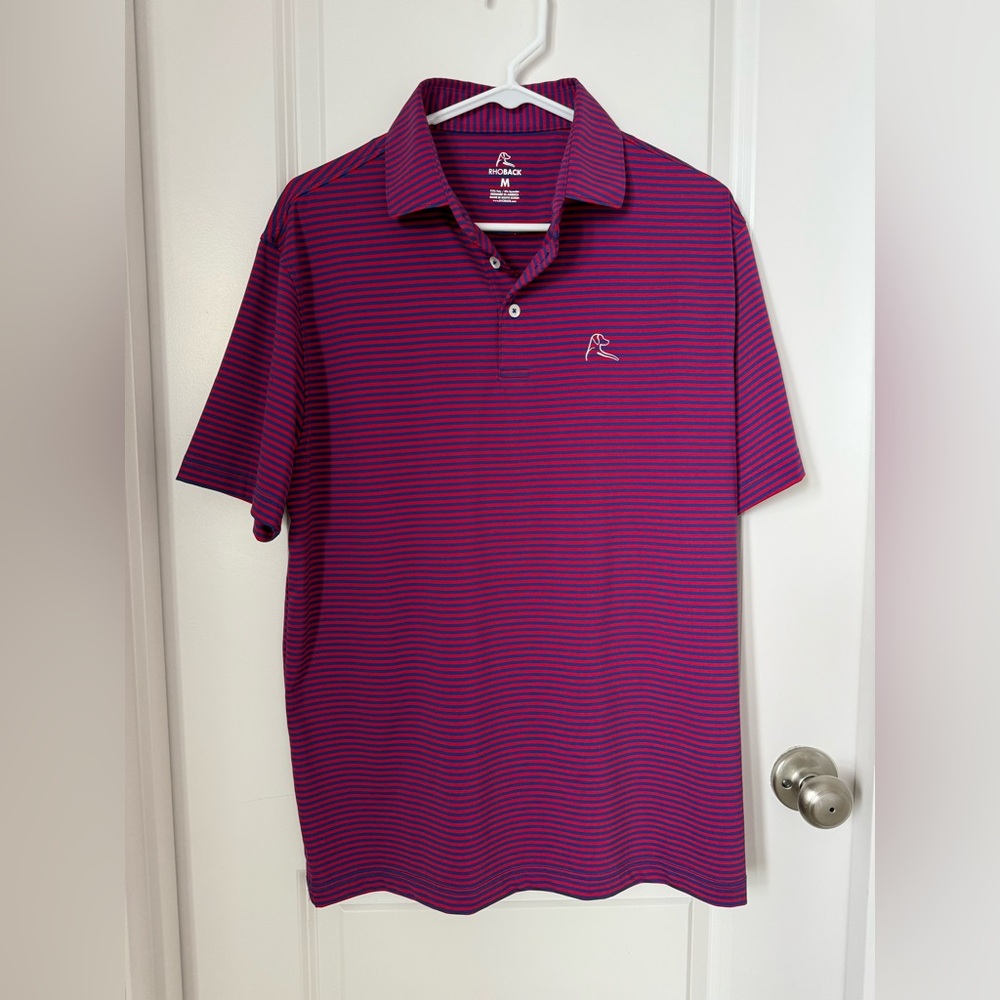 Rhoback Men's Short Sleeve Performance Polo